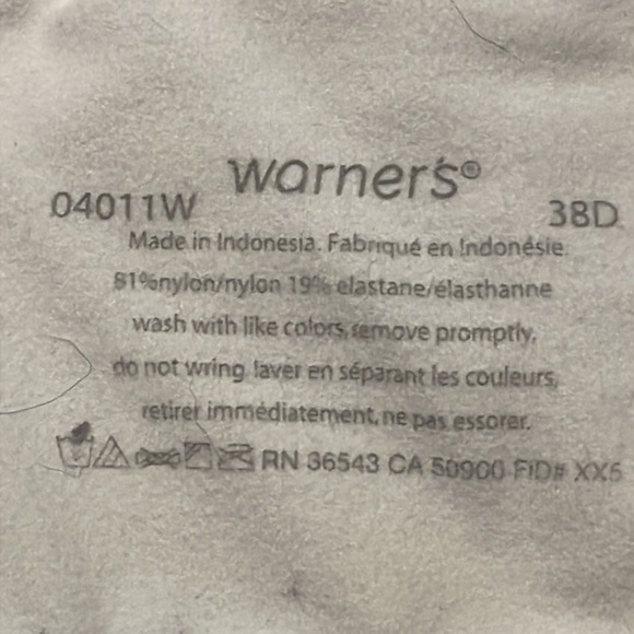 Warners Bra - Picture 3 of 3